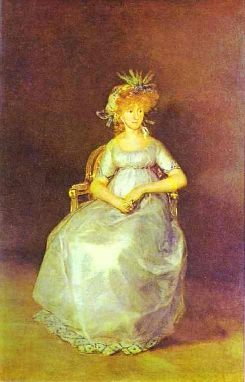 Francisco Jose de Goya Portrait of the Chinchon oil painting picture